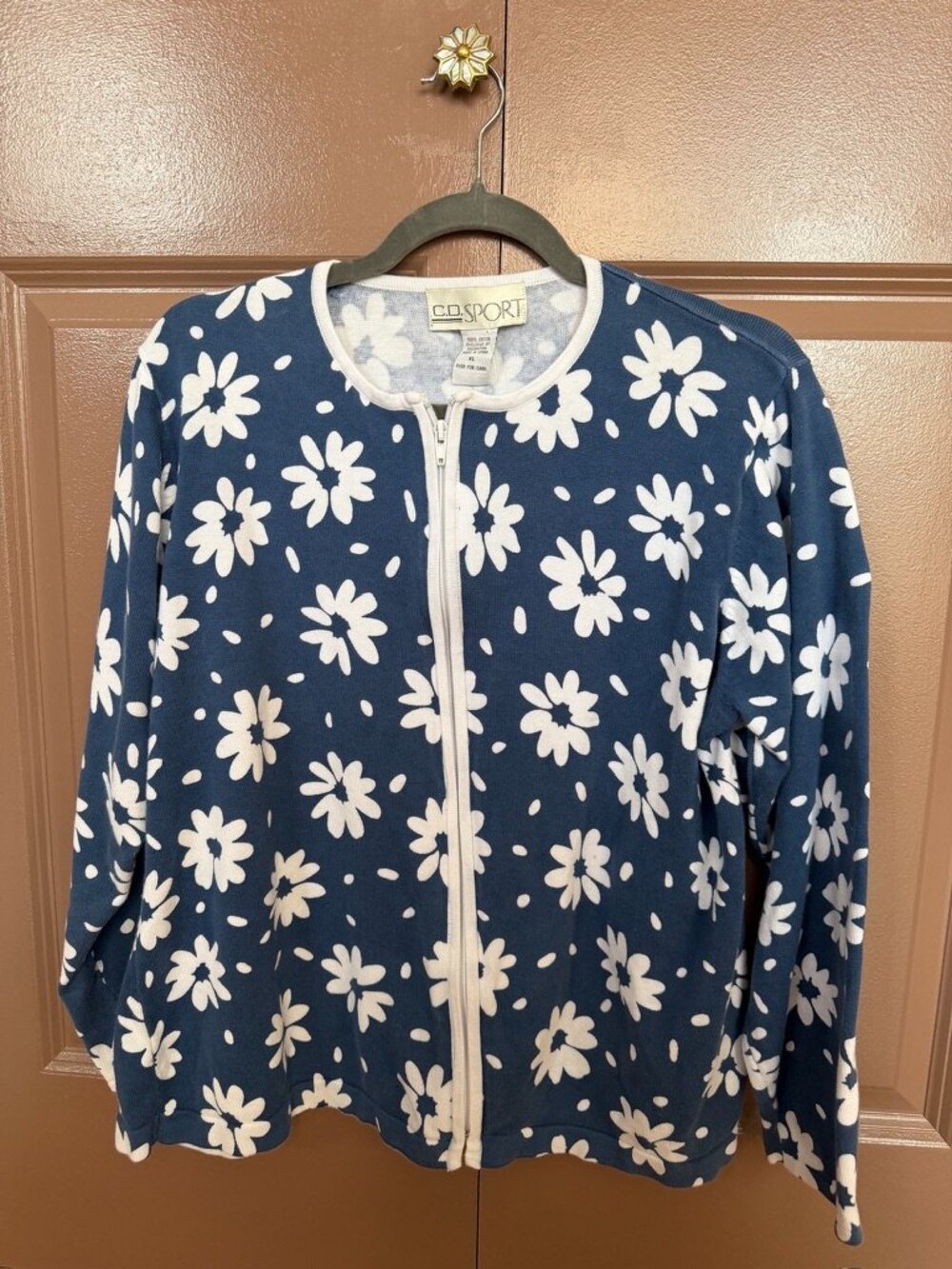C.D. Sport Cathy Daniels Daisy Print Jacket